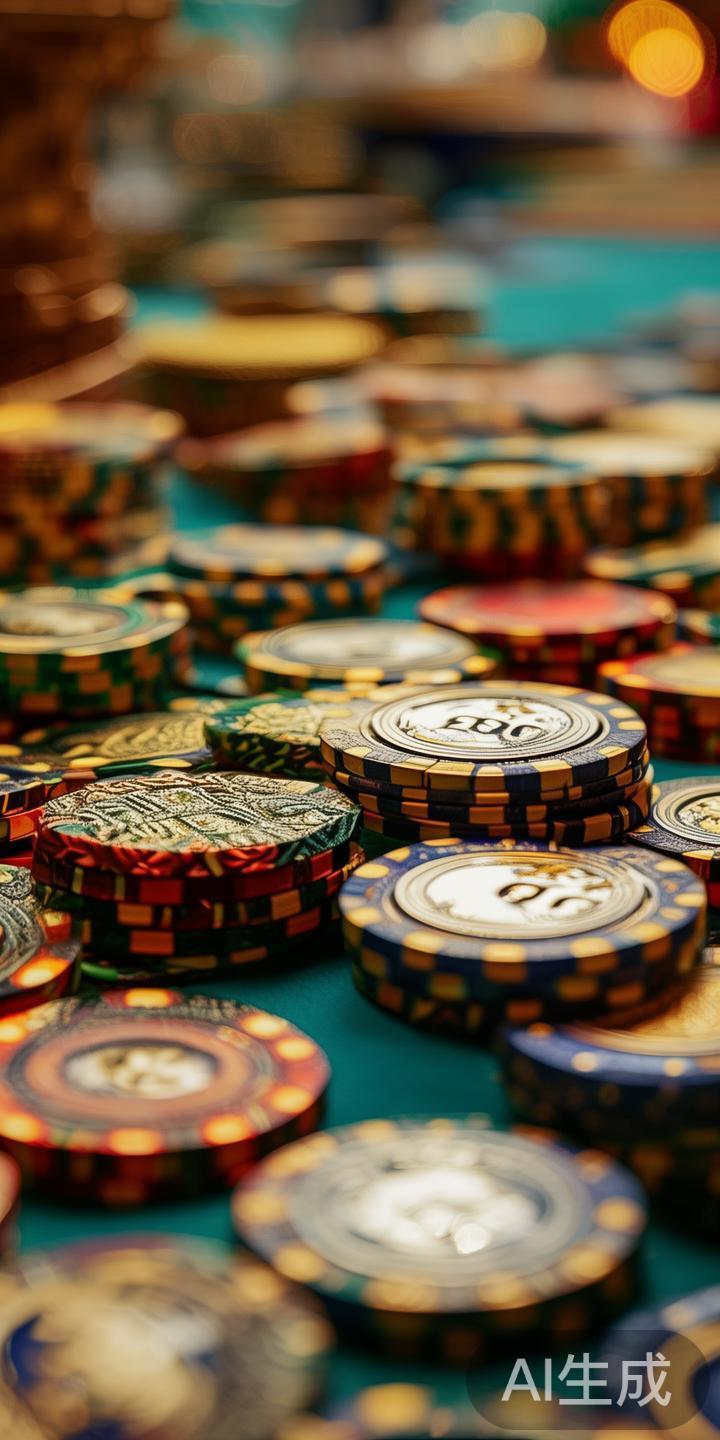 金沙筹码是用于在赌场中进行各种赌博游戏的专用货币，